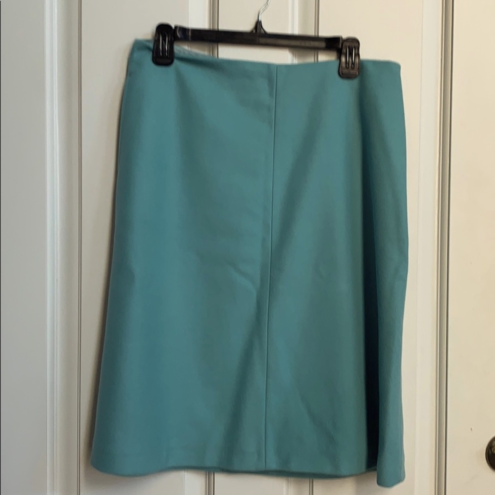 Boden wool blend A-line skirt
